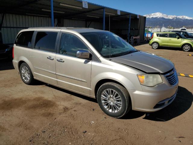 2C4RC1CG0DR607248 - 2013 CHRYSLER TOWN & COU TOURING L GOLD photo 4