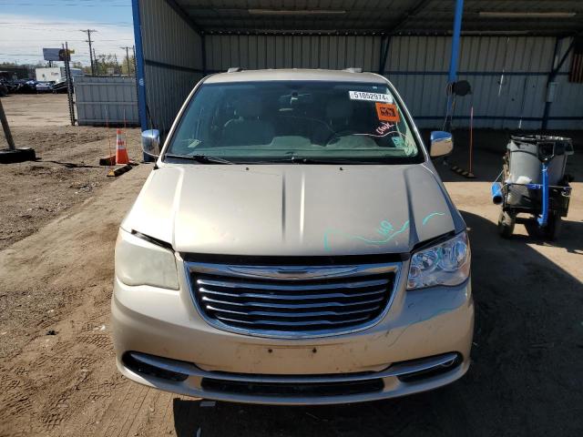 2C4RC1CG0DR607248 - 2013 CHRYSLER TOWN & COU TOURING L GOLD photo 5