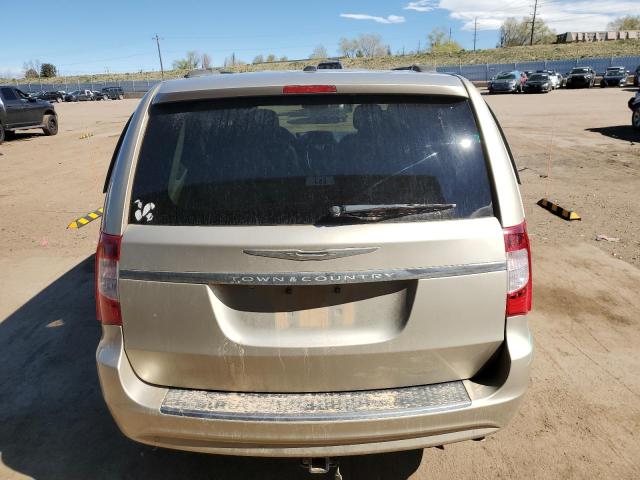 2C4RC1CG0DR607248 - 2013 CHRYSLER TOWN & COU TOURING L GOLD photo 6