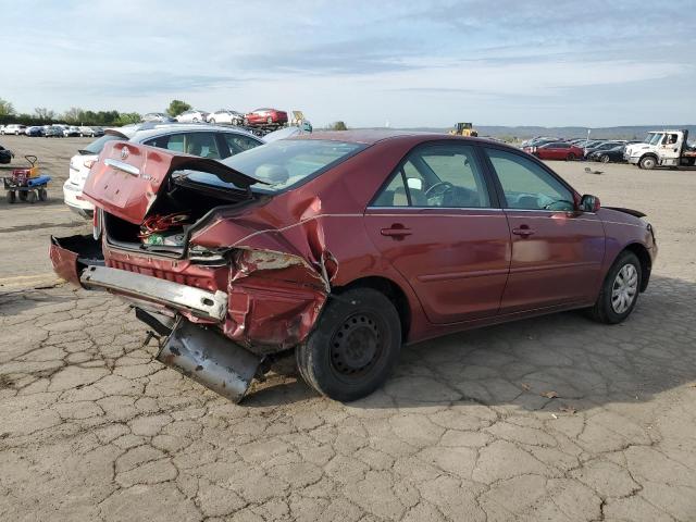 4T1BE30K45U025623 - 2005 TOYOTA CAMRY LE RED photo 3