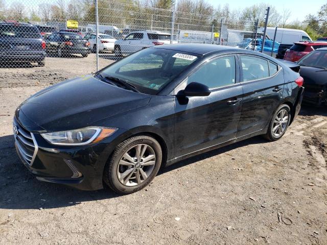 5NPD84LF3HH020632 - 2017 HYUNDAI ELANTRA SE BLACK photo 1