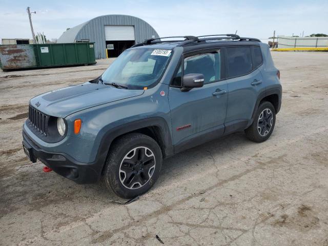 ZACCJBCT0FPB79980 - 2015 JEEP RENEGADE TRAILHAWK GRAY photo 1