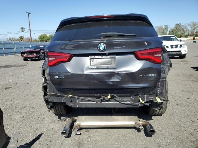 5UXTY5C06L9B28324 - 2020 BMW X3 XDRIVE30I CHARCOAL photo 6