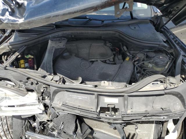 4JGDA5HBXEA342358 - 2014 MERCEDES-BENZ ML 350 4MATIC BLACK photo 12