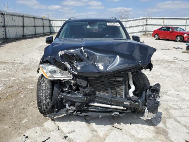 4JGDA5HBXEA342358 - 2014 MERCEDES-BENZ ML 350 4MATIC BLACK photo 5