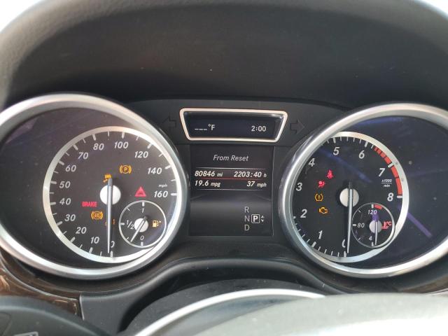 4JGDA5HBXEA342358 - 2014 MERCEDES-BENZ ML 350 4MATIC BLACK photo 9