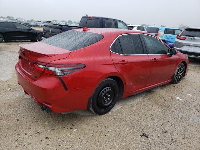 4T1G11AK2PU121760 - 2023 TOYOTA CAMRY SE NIGHT SHADE RED photo 3