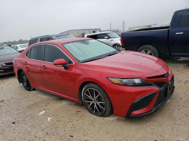 4T1G11AK2PU121760 - 2023 TOYOTA CAMRY SE NIGHT SHADE RED photo 4