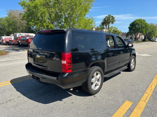 3GNFC16J97G130668 - 2007 CHEVROLET SUBURBAN C1500 BLACK photo 4