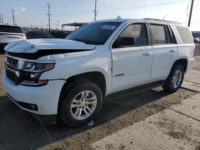 1GNSCCKJ9JR389099 - 2018 CHEVROLET TAHOE C1500 PREMIER WHITE photo 1