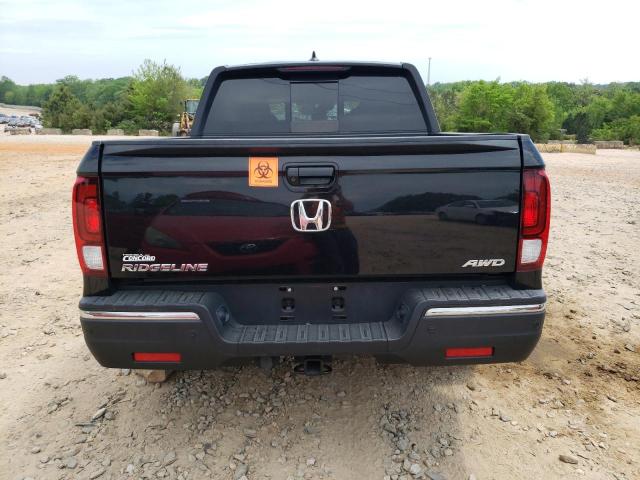 5FPYK3F76KB001488 - 2019 HONDA RIDGELINE RTL BLACK photo 6