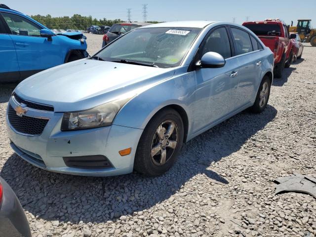 1G1PH5S91B7162609 - 2011 CHEVROLET CRUZE LTZ BLUE photo 1