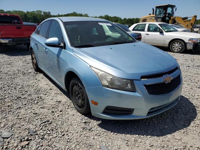 1G1PH5S91B7162609 - 2011 CHEVROLET CRUZE LTZ BLUE photo 4