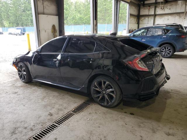 SHHFK7H40KU217684 - 2019 HONDA CIVIC SPORT BLACK photo 2