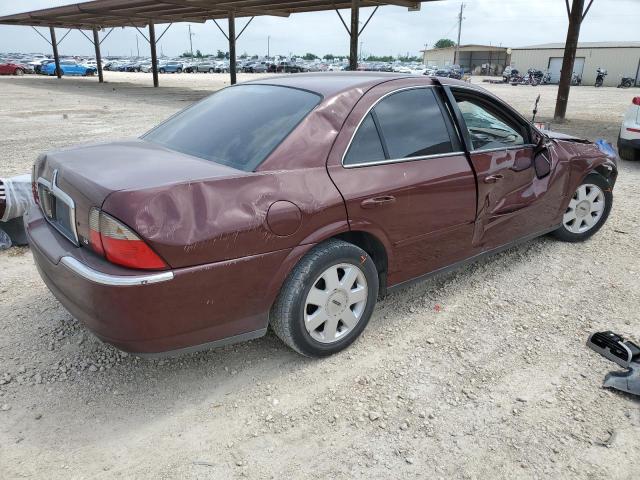 1LNHM86S14Y678838 - 2004 LINCOLN LS 栗色 照片 3