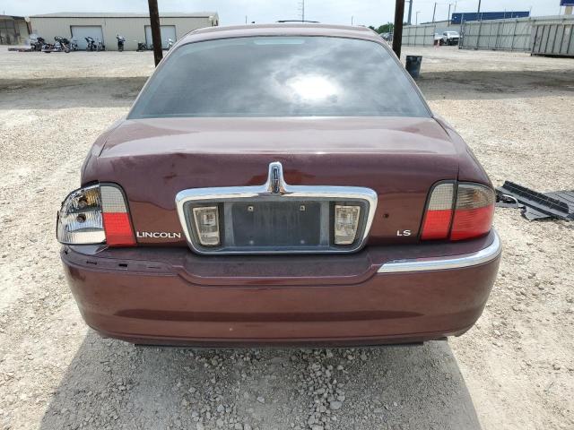 1LNHM86S14Y678838 - 2004 LINCOLN LS MAROON photo 6