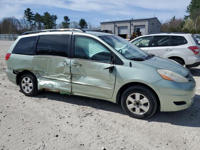 5TDZK23C18S164692 - 2008 TOYOTA SIENNA CE GREEN photo 4