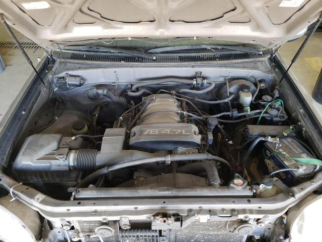 5TBBT4410YS122787 - 2000 TOYOTA TUNDRA ACCESS CAB Մոխրագույն լուսանկար 11