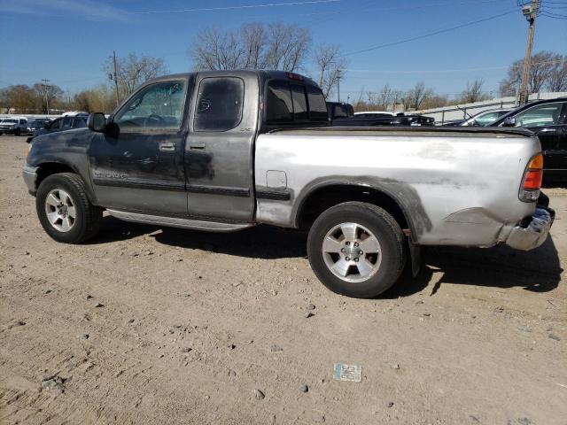 5TBBT4410YS122787 - 2000 TOYOTA TUNDRA ACCESS CAB GRAY photo 2