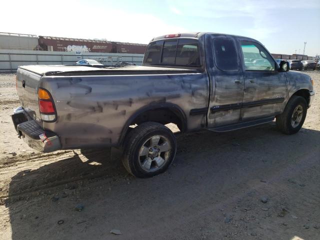 5TBBT4410YS122787 - 2000 TOYOTA TUNDRA ACCESS CAB GRAY photo 3