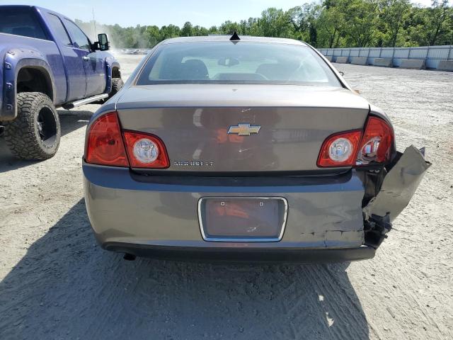 1G1ZC5E0XCF171434 - 2012 CHEVROLET MALIBU 1LT ყავისფერი ფოტო 6