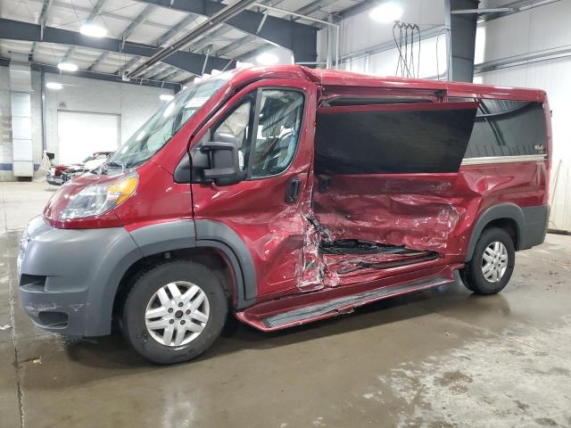 3C6TRVAGXJE118505 - 2018 RAM PROMASTER 1500 STANDARD ბურგუნდია ფოტო 1