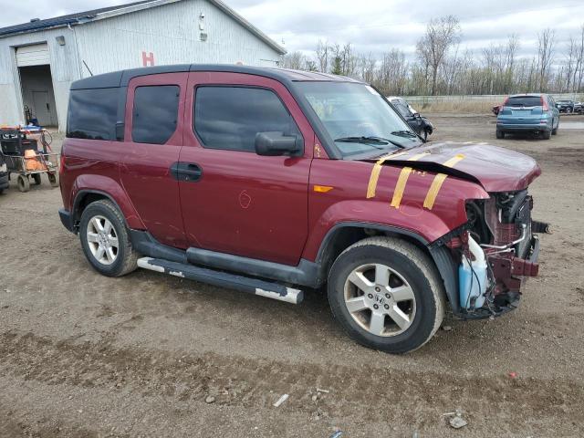 5J6YH2H72AL001167 - 2010 HONDA ELEMENT EX RED photo 4