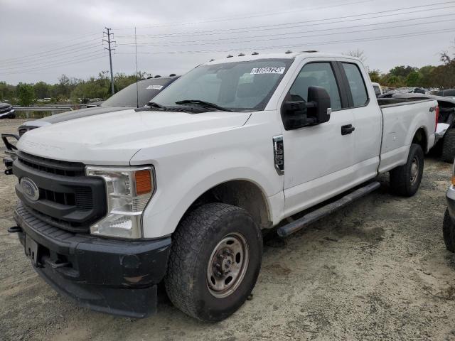 1FT8X3B67LEC72490 - 2020 FORD F350 SUPER DUTY WHITE photo 1