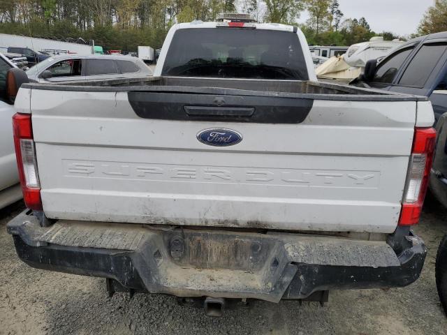 1FT8X3B67LEC72490 - 2020 FORD F350 SUPER DUTY WHITE photo 6