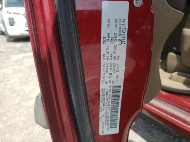 2C4RC1BG4GR254874 - 2016 CHRYSLER TOWN & COU TOURING 红色 照片 14