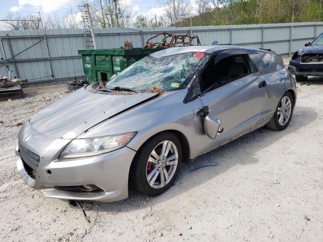 JHMZF1C67BS013247 - 2011 HONDA CR-Z EX SILVER photo 1