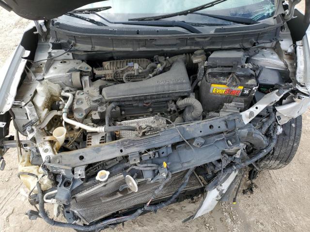 KNMAT2MT8HP510921 - 2017 NISSAN ROGUE S SILVER photo 12