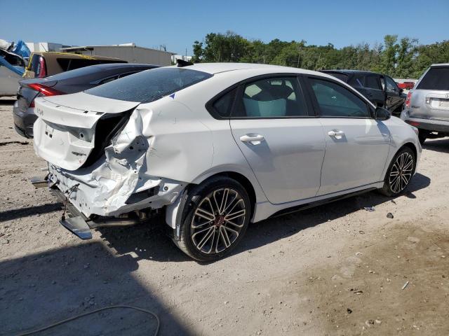 3KPF44AC8RE743265 - 2024 KIA FORTE GT WHITE photo 3