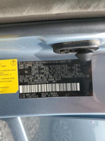 2T2GA31U45C022378 - 2005 LEXUS RX 330 BLUE photo 13