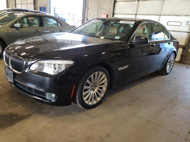 WBAKC6C5XCC395668 - 2012 BMW 750 XI BLACK photo 1