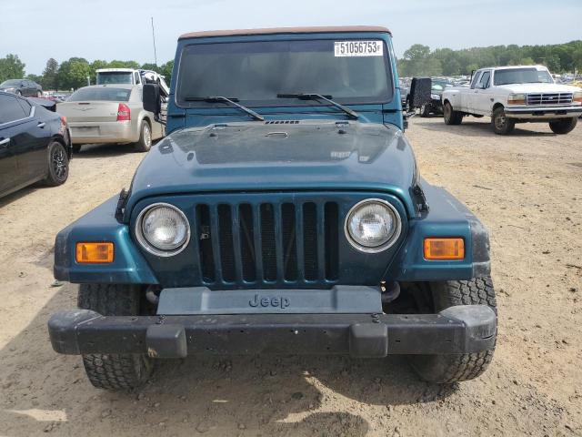 1J4FY19S8WP727443 - 1998 JEEP WRANGLER / SPORT GREEN photo 5