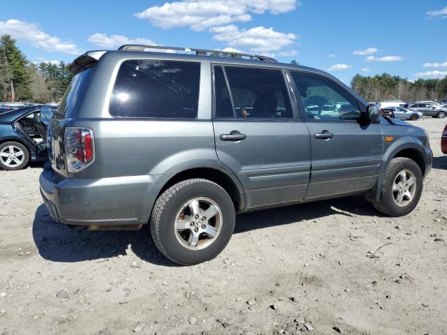 5FNYF18547B033120 - 2007 HONDA PILOT EXL GRAY photo 3