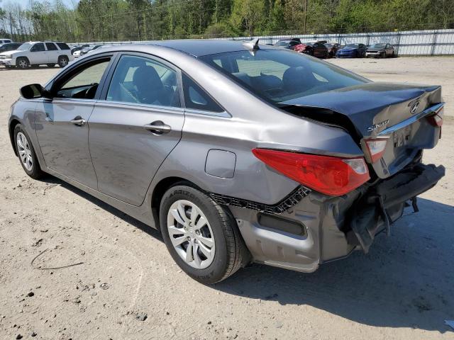 5NPEB4AC1BH041727 - 2011 HYUNDAI SONATA GLS GRAY photo 2