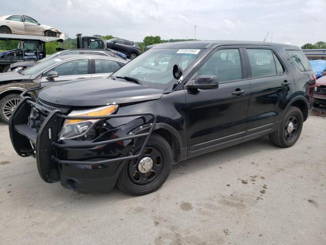 1FM5K8AR9DGB84598 - 2013 FORD EXPLORER POLICE INTERCEPTOR BLACK photo 1
