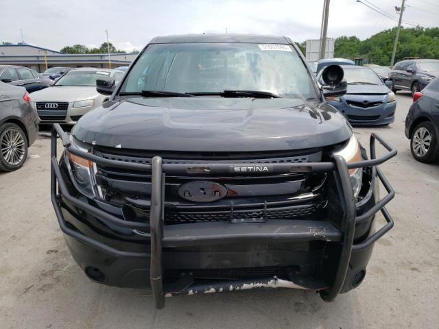 1FM5K8AR9DGB84598 - 2013 FORD EXPLORER POLICE INTERCEPTOR BLACK photo 5