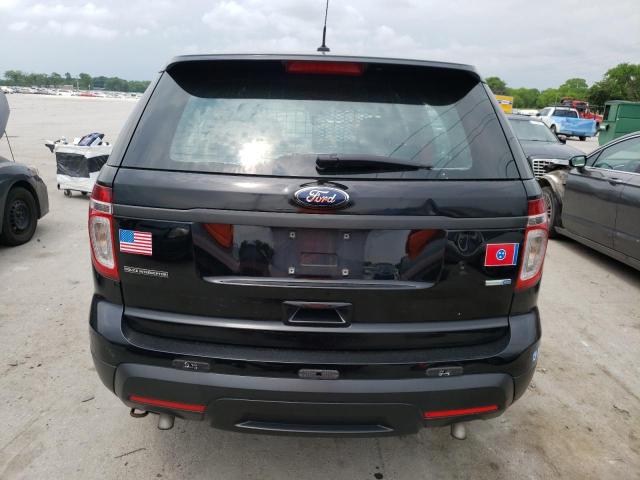 1FM5K8AR9DGB84598 - 2013 FORD EXPLORER POLICE INTERCEPTOR BLACK photo 6
