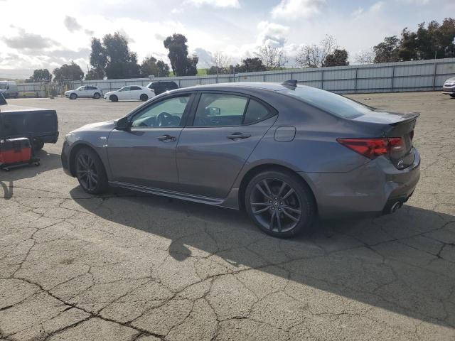 19UUB3F66KA000561 - 2019 ACURA TLX TECHNOLOGY GRAY photo 2