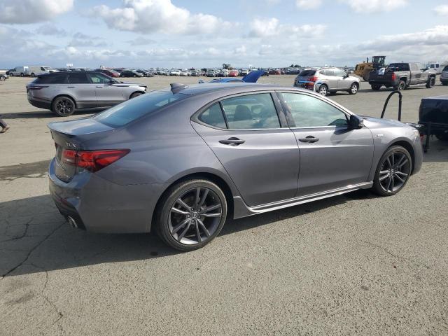 19UUB3F66KA000561 - 2019 ACURA TLX TECHNOLOGY GRAY photo 3
