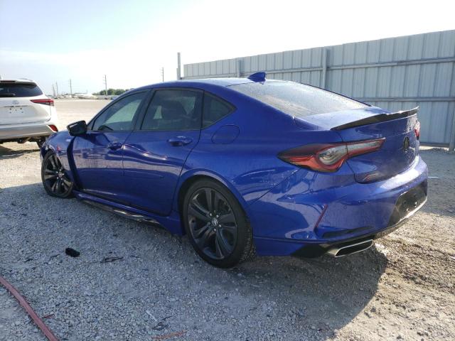 19UUB5F55MA009306 - 2021 ACURA TLX TECH A BLUE photo 2