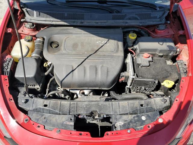 1C3CDFBA7DD143685 - 2013 DODGE DART SXT RED photo 11
