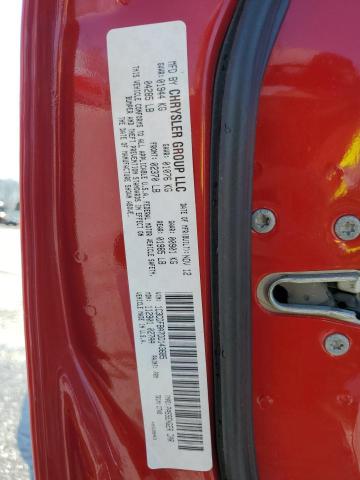 1C3CDFBA7DD143685 - 2013 DODGE DART SXT RED photo 13