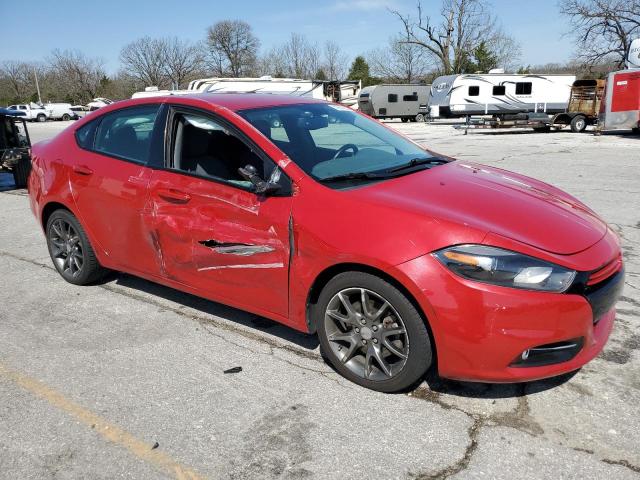 1C3CDFBA7DD143685 - 2013 DODGE DART SXT RED photo 4
