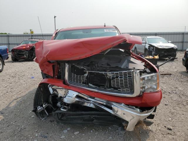 1GTSKVE36AZ279308 - 2010 GMC SIERRA K1500 SLE RED photo 5