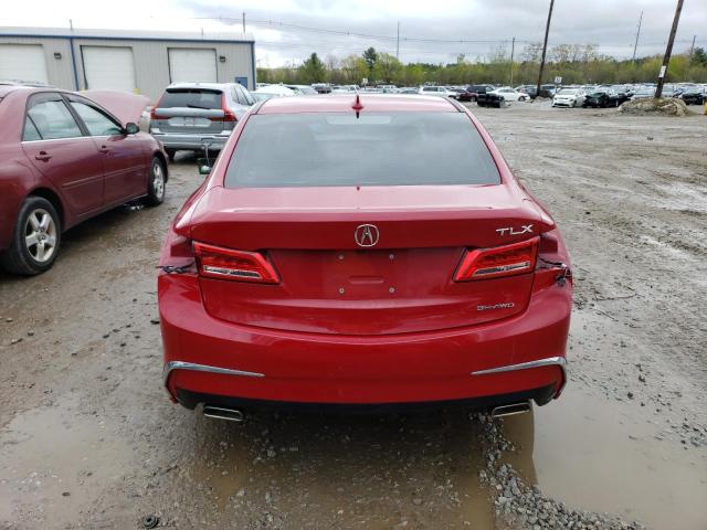 19UUB3F34KA007207 - 2019 ACURA TLX RED photo 6