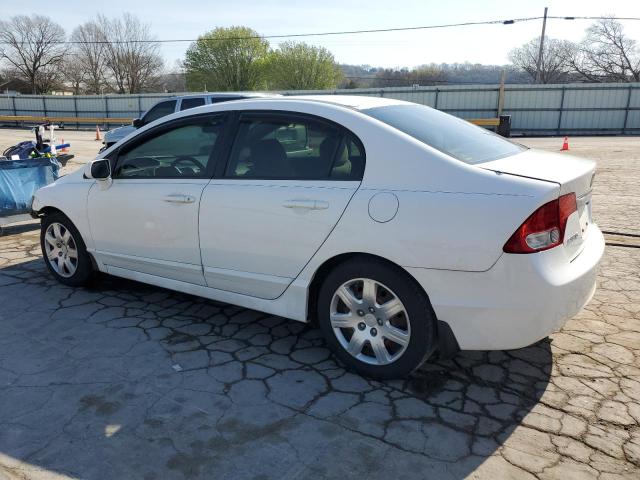2HGFA1F52AH523034 - 2010 HONDA CIVIC LX WHITE photo 2